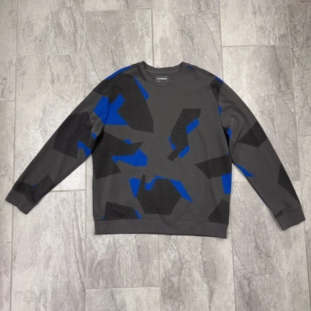 Men’s Express Patterned Sweatshirt